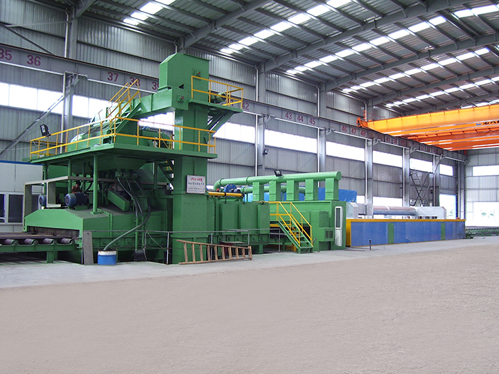 4.5M预处理自动化涂装生产线 广东项目